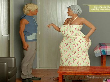 My Girlfriends Grandma Wants My Big Cock