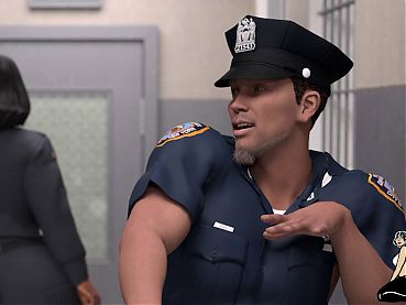 Latin MILF gets stretched by BBC, and Correctional Officers pound inmate pussy 