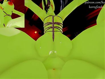 Two FUTA goblins - Horny BDSM sex