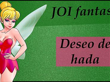 Spanish fantasy audio JOI with magical fairy. 